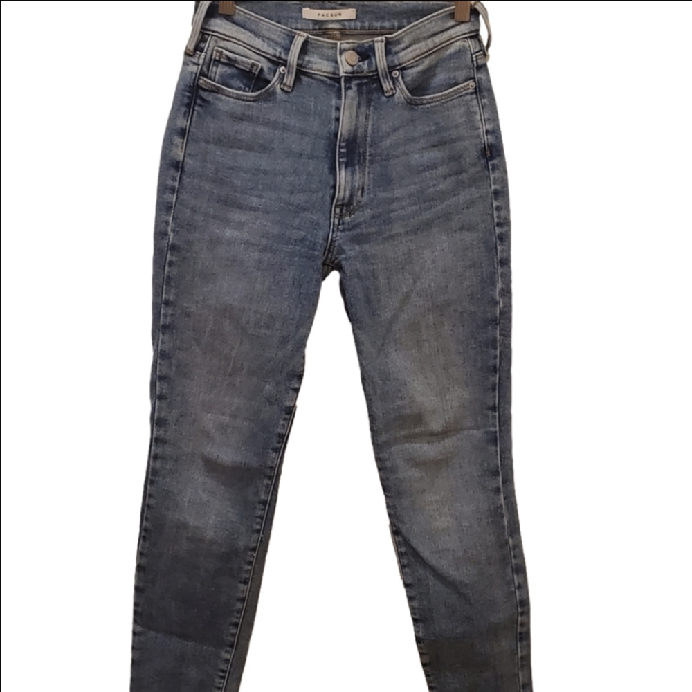 NWOT PacSun Blue Super High Rise Jeggings